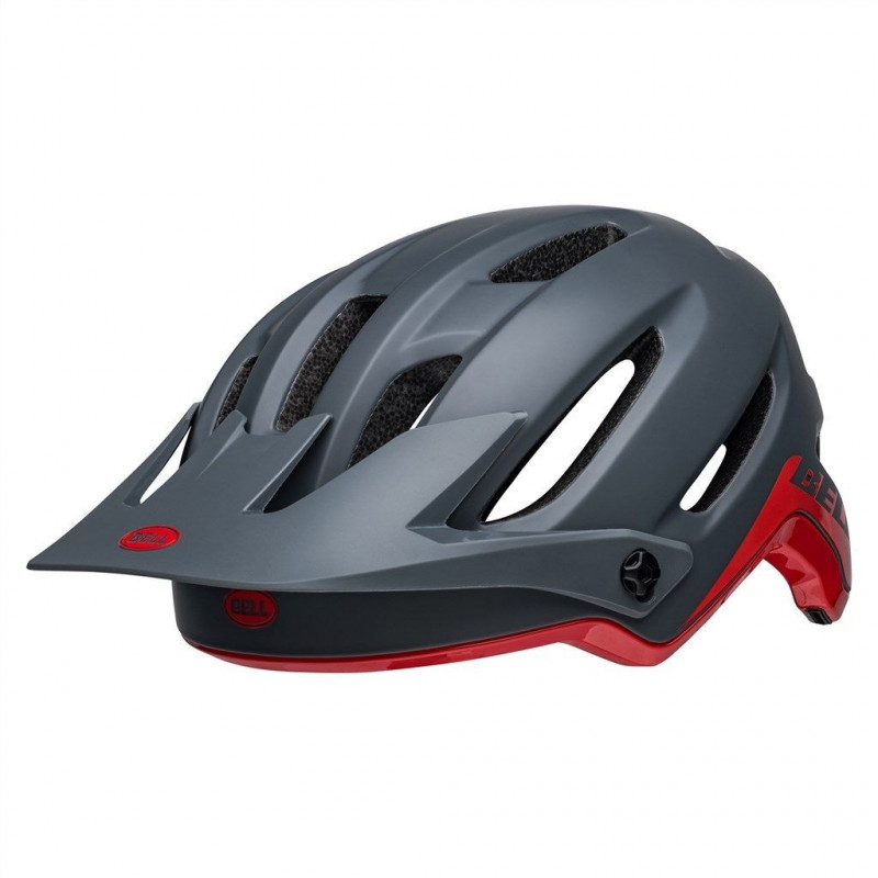 Bell Sixer MIPS Helmet matte gray/red,M