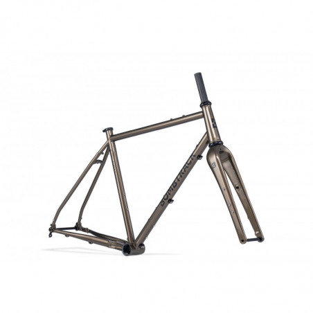 BOMBTRACK AUDAX CrMo FRAMEset brown met. 650B