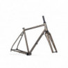 BOMBTRACK AUDAX CrMo FRAMEset brown met. 650B