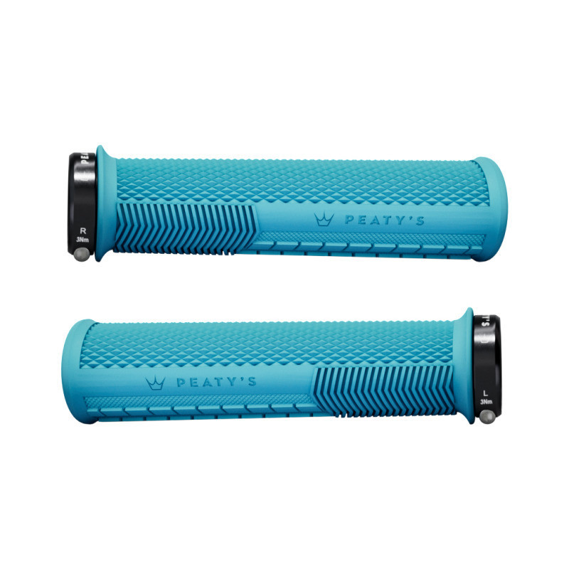 Peaty's Lenkergriffe Monarch Grip Knurl Thin