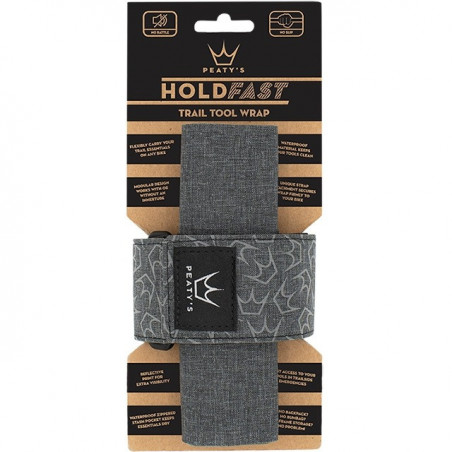 Peaty's Hold Fast Trail Tool Wrap, Grau