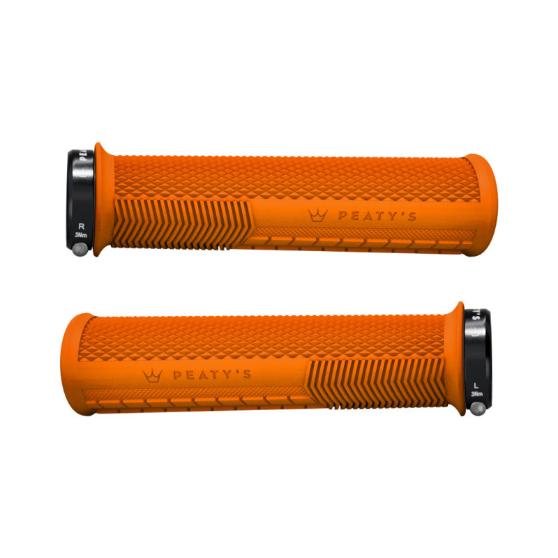 Peaty's Lenkergriffe Monarch Grip Knurl Thick