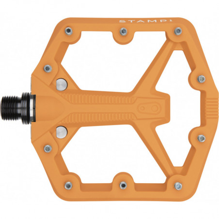 Crankbrothers Pedal Stamp 1 small orange Gen 2