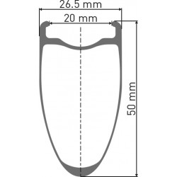 DT Swiss ARC 1400 DICUT Laufrad 700c CL 50 100/12mm WTS