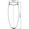 DT Swiss ARC 1400 DICUT Laufrad 700c CL 80 100/12mm WTS