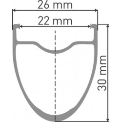 DT Swiss ER 1600 SPLINE Laufrad 650B CL 30