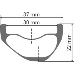 DT Swiss EXC 1200 CLASSIC Laufrad 29" CL 30 110/15mm