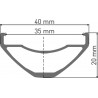 DT Swiss H 1900 SPLINE Laufrad 29" IS 35 148/12mm