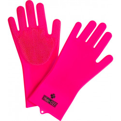 Muc-Off Deep Scrubber Gloves Pink XL