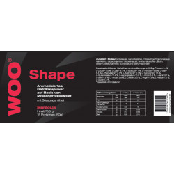 WOO Shape Maracuja/Dose 750g