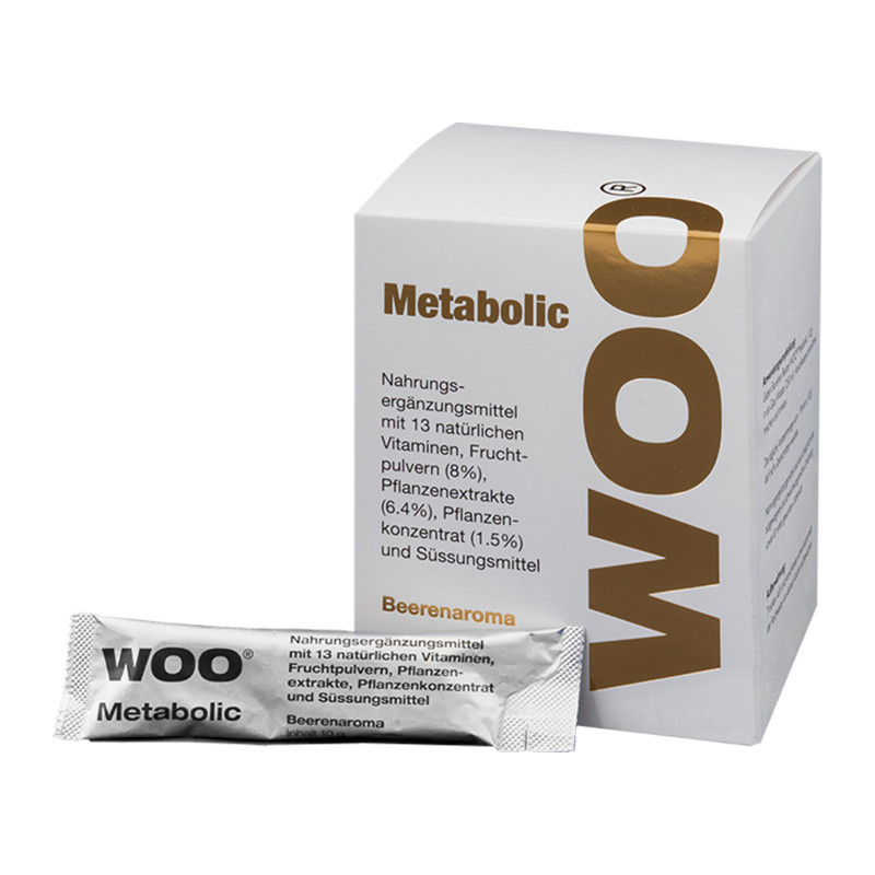 WOO Metabolic Beerenaroma/30 Portionen à 10 g