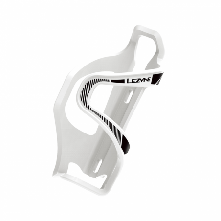 Lezyne Flow Cage SL - Left / Right - Enhanced, right, white