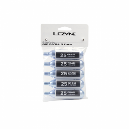 Lezyne 25G CO2 - 5 Pack