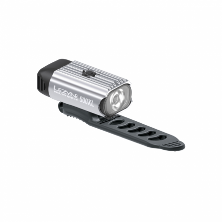 Lezyne Hecto Drive 500Xl, silver gloss