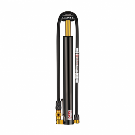 Lezyne Micro Floor Drive HVG, black gloss