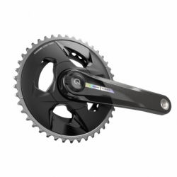 Quarq MY23 Power Meter Crankset Spindle Force AXS Wide 2x DUB