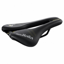 Selle Italia Novus Boost Evo TM Superflow, L3, black/tdf/yellow