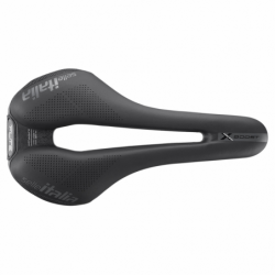 Selle Italia Flite Boost X-Cross TI 316 Superflow, S3, black/black