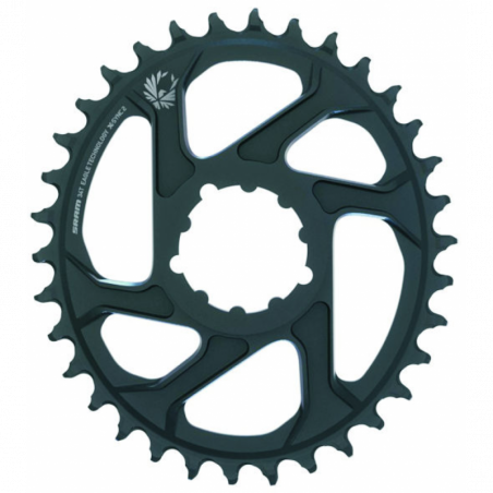 Sram Chainring Eagle Oval X-Sync2 DM 6mm Offset, 36T, black