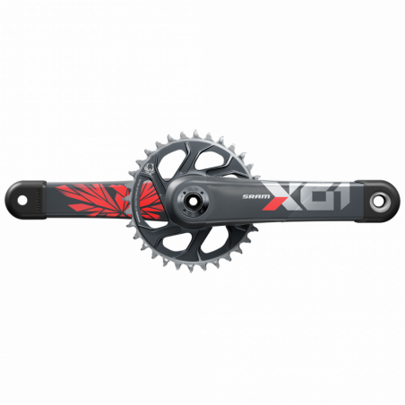 Sram Crankset X01 Eagle SuperBoost+ DUB, red