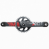 Sram Crankset X01 Eagle SuperBoost+ DUB, red