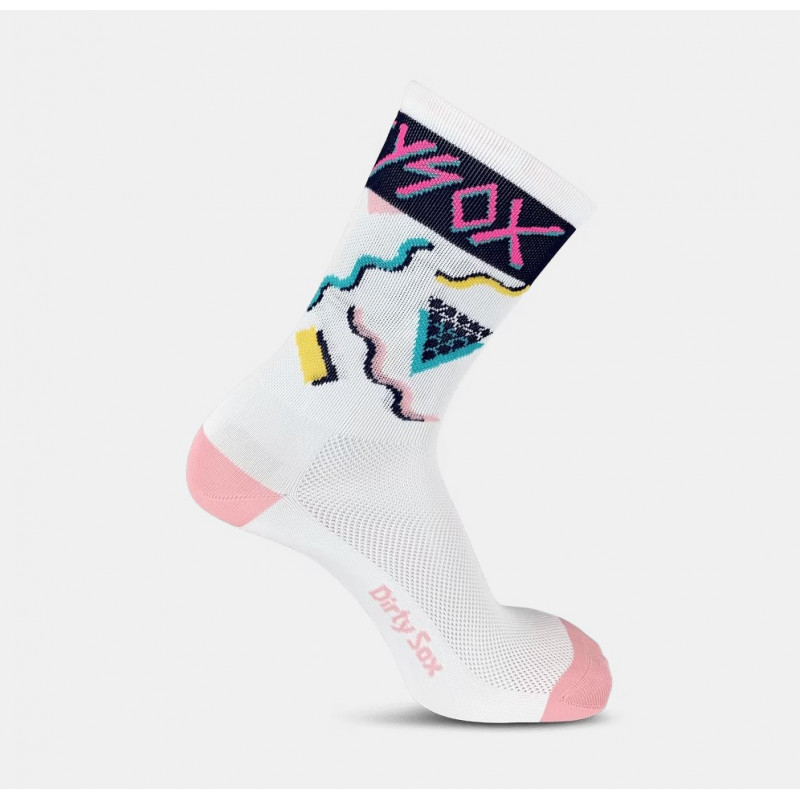 DirtySox 80s, white