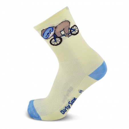 DirtySox Socks Sloth - Lemon