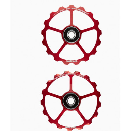 CeramicSpeed OS Pulley Wheels (spare) Coated 17 Zähne