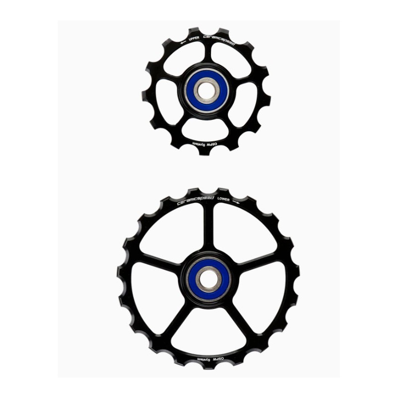 CeramicSpeed OS Pulley Wheels (spare) Coated 13/19 Zähne