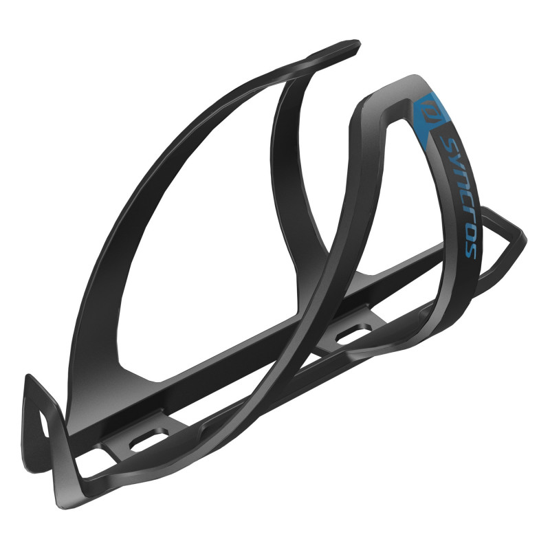 Syncros Bottle Cage Coupe Cage 1.0, one size, black/ocean blue