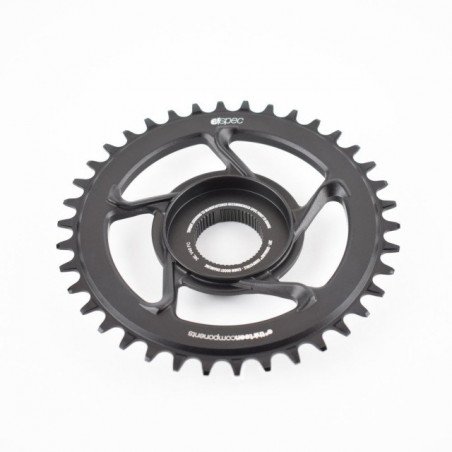 Ethirteen Kettenblatt e*spec, Direct Mount 11/12-fach 32 Zähne , Shimano E8000 AluminumÂ  schwarz