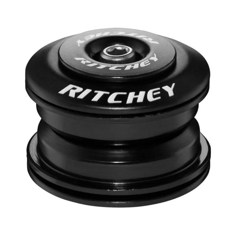 Ritchey Steuersatzeinheit Comp Press Fit ZS44/28,6 / ZS55/40 1 1/8 Zoll-1 1/5 Zoll , Black, 15mm hoch, 44/55