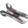 DT Swiss Standard Nippel Messing PL 2.0/12mm, silber, 100 Stk.