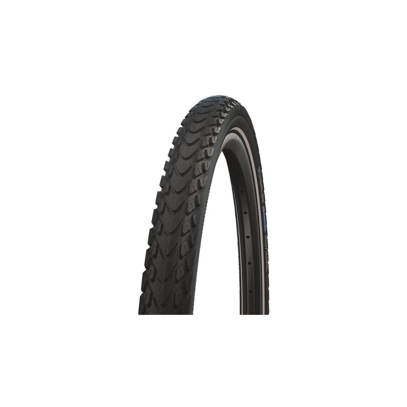 Schwalbe Pneu Marathon Mondial 700C Starr mit Reflexstreifen black