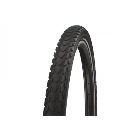 Schwalbe Pneu Marathon Mondial 700C Starr mit Reflexstreifen black