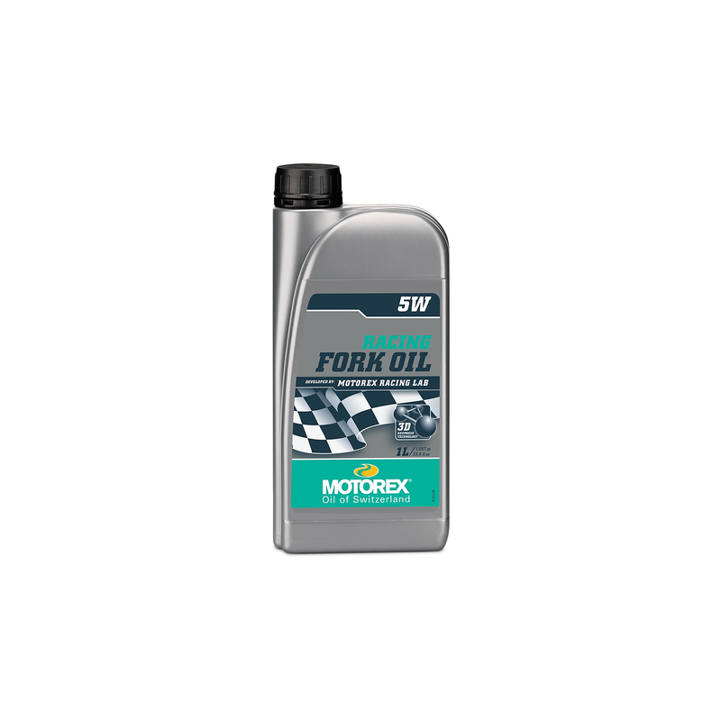 Motorex Racing Fork Oil SAE 5W Federgabelöl Flasche 1 L