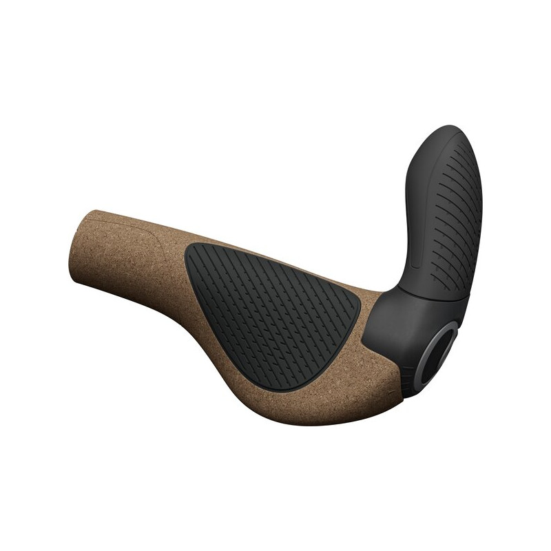 Ergon Lenkergriffe GP3 Evo BioKork Small brown