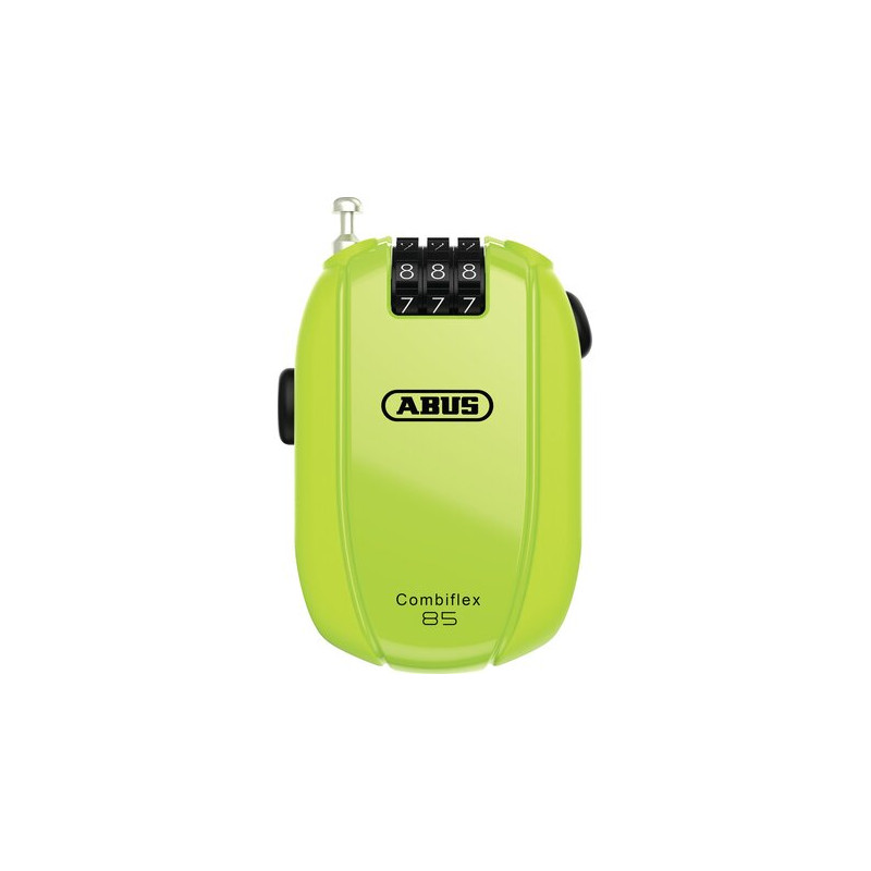 Abus Spezialschloss Combiflex Break 85 Code ohne Halter neon gelb