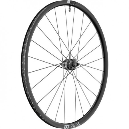 DT Swiss GR 1600 Spline 25 Disc 700C Vorderrad Nabendynamo Mod. 24, CL, 12x100mm, 24mm