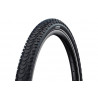 Schwalbe Pneu Marathon Mondial 700x47C Pro Falt mit Reflexstreifen black