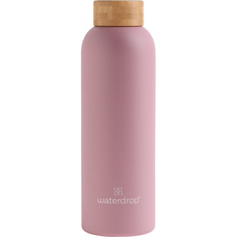 waterdrop Steel Bottle Pastel Pink Matt / 0.6l