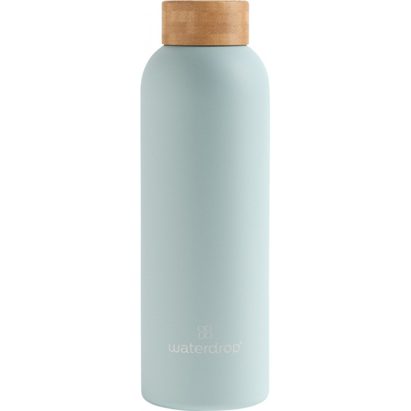 waterdrop Steel Bottle Pastel Türkis Matt / 0.6l