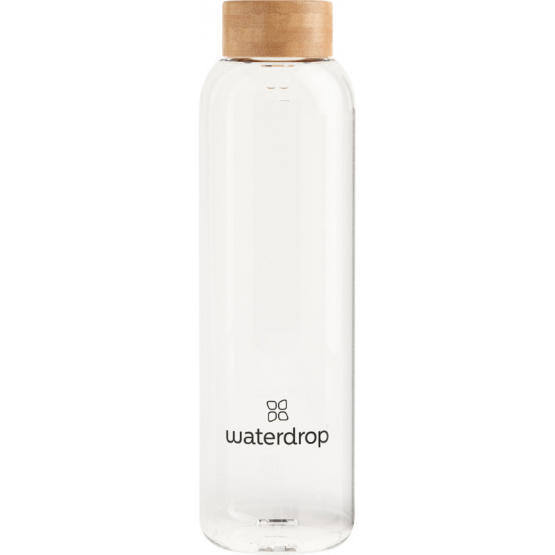 waterdrop Glass Bottle Transparent / 0.6l