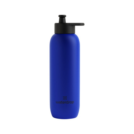 waterdrop Sports Bottle, Blitzblau / 0.6l