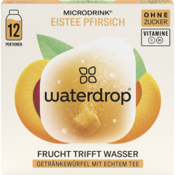 waterdrop Microdrink Eistee Pfirsich (6x 12 Pack)