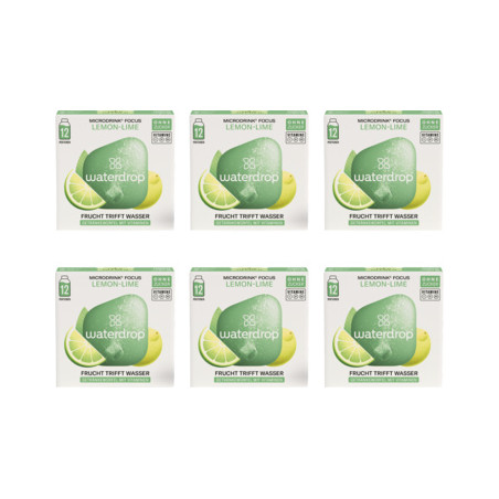 waterdrop Microdrink Focus LemonxLime (6x12 Pack)