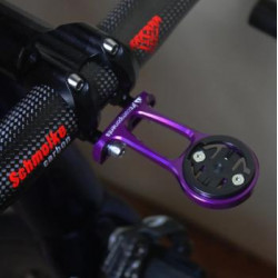 JRC Components Stem Out Front Mount Garmin purple