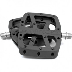 Ethirteen Pedal Base Flat Composite 22 Pins schwarz