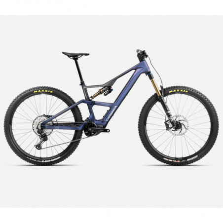 Orbea RISE LT M10 Tanzanite Carbon View - Carbon Raw 630Wh