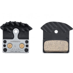 Shimano Bremsbeläge J04C Metall mit Lamellen 25er Pack